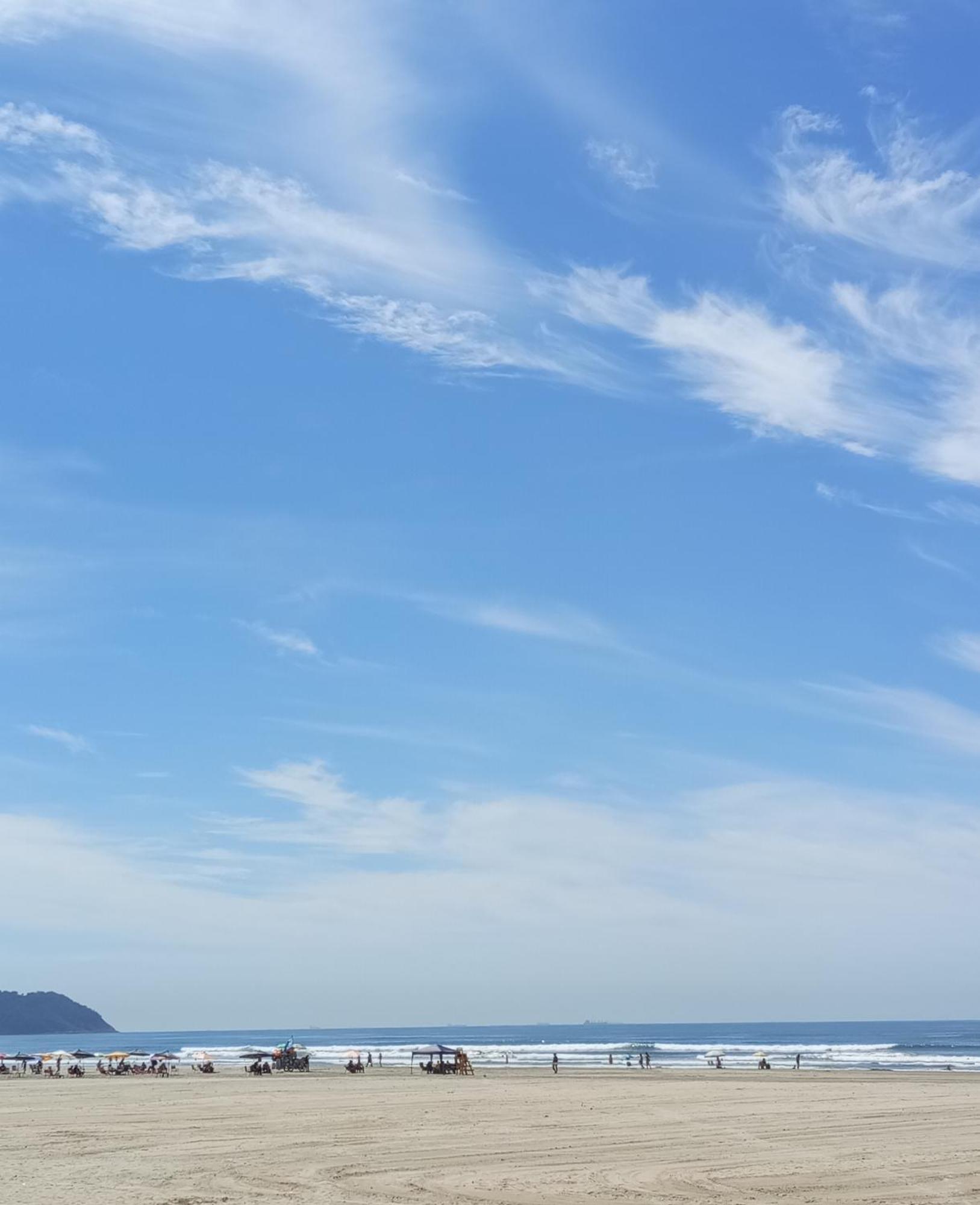 Bitenca Pe Na Areia Praia Grande  Ngoại thất bức ảnh